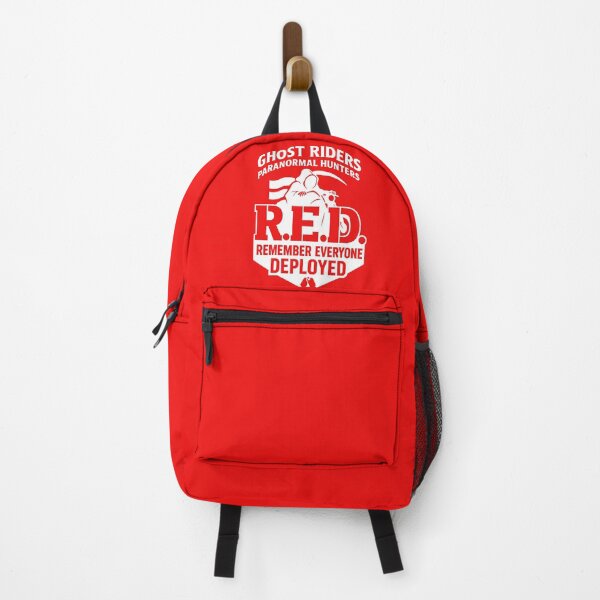 Item preview, R.E.D. – Remember Everyone Deployed | Ghost Riders: Paranormal Hunters (Red Shirt) designed and sold by GhostRiderMerch.