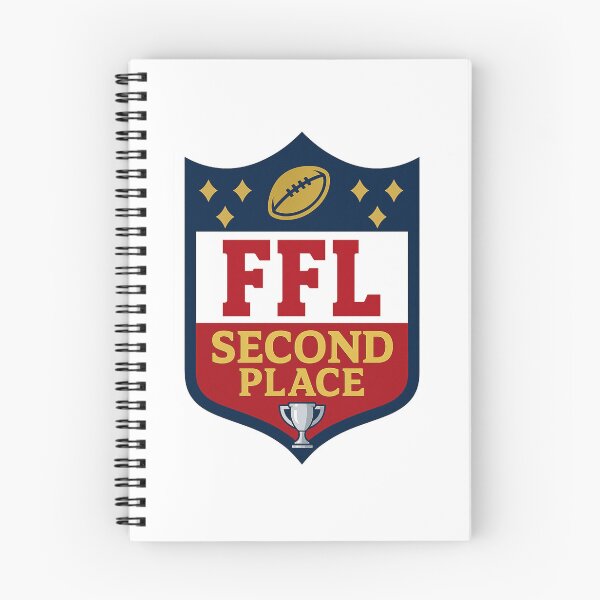 Item preview, Fantasy Football Second Place Sticker | FFL Runner Up Silver Trophy Gift designed and sold by CoachEkong.