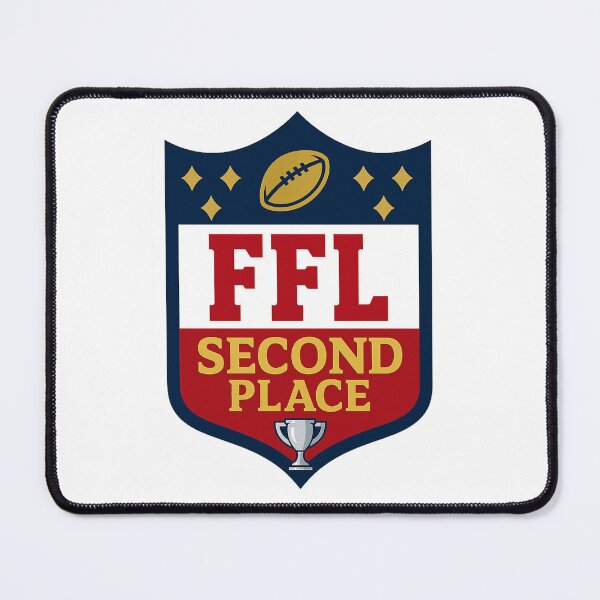 Item preview, Fantasy Football Second Place Sticker | FFL Runner Up Silver Trophy Gift designed and sold by CoachEkong.