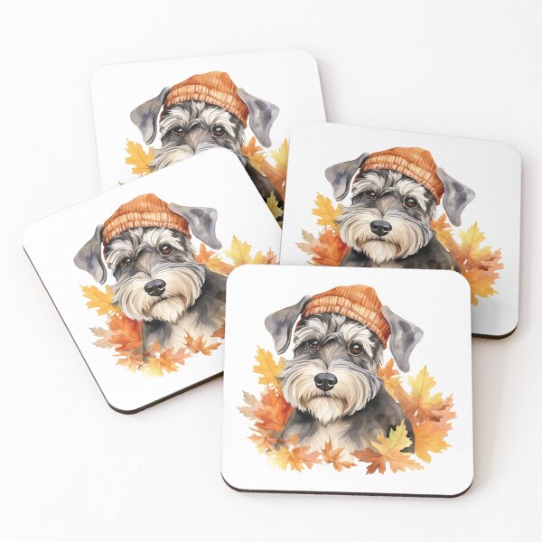 Item preview, Autumn: Miniature Schnauzer  designed and sold by rmcbuckeye.