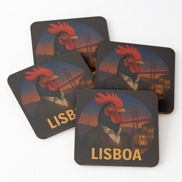 Item preview, Rooster in Lisbon designed and sold by VisionsOfCities.