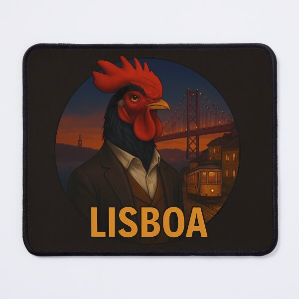 Item preview, Rooster in Lisbon designed and sold by VisionsOfCities.