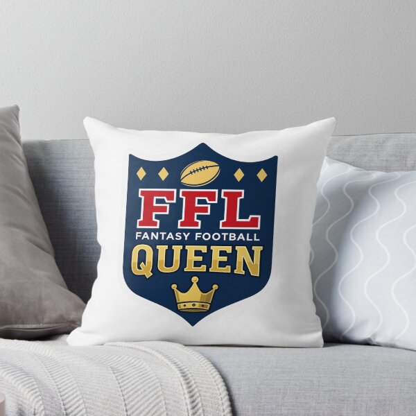 Aperçu de l'œuvre Fantasy Football Queen Sticker | FFL Champion Crown Gift for Women créée et vendue par CoachEkong.