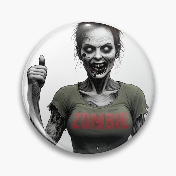 Item preview, Zombie Woman - Thumbs Up designed and sold by NightTimeJ.
