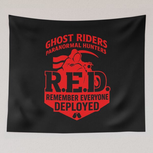 Item preview, R.E.D. – Remember Everyone Deployed | Ghost Riders: Paranormal Hunters V.2 designed and sold by GhostRiderMerch.