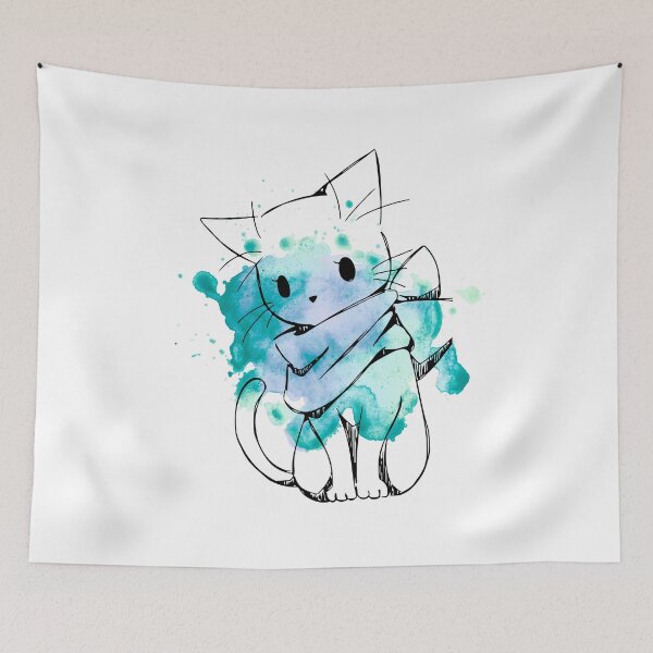 Item preview, Cute Cat designed and sold by 7BRiver.
