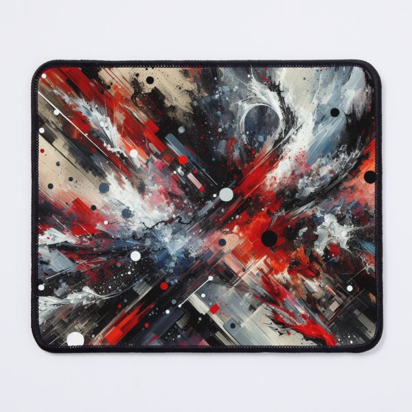 Item preview, Red Storm Abstract designed and sold by Rich Summers Art.