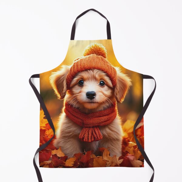 Item preview, The Loyal Familiar - Whimsical Autumn Puppy designed and sold by Englandbear.