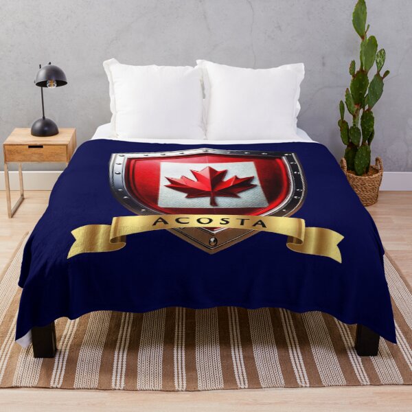 Item preview, Acosta Family Canada Shield, Maple Leaf Legacy Design designed and sold by Highlandkings.