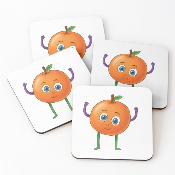 Item preview, Cute funny orange  designed and sold by LittleArij.