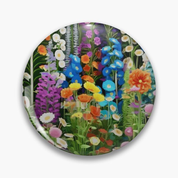 Item preview, Gustav Klimt Colorful Flower Garden designed and sold by Vicky Brago-Mitchell®.
