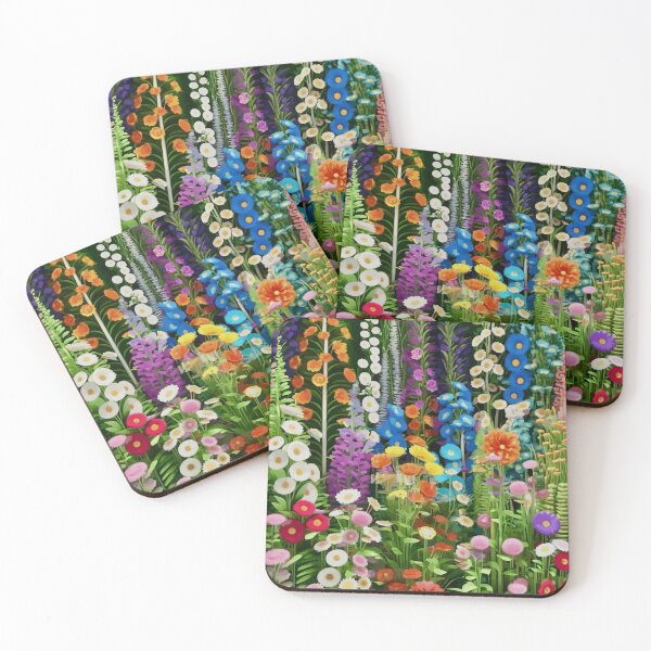 Item preview, Gustav Klimt Colorful Flower Garden designed and sold by Vicky Brago-Mitchell®.