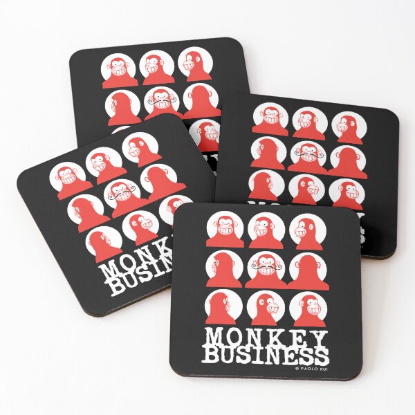 Item preview, Monkey Business 5 designed and sold by PaoloRuiDesign.