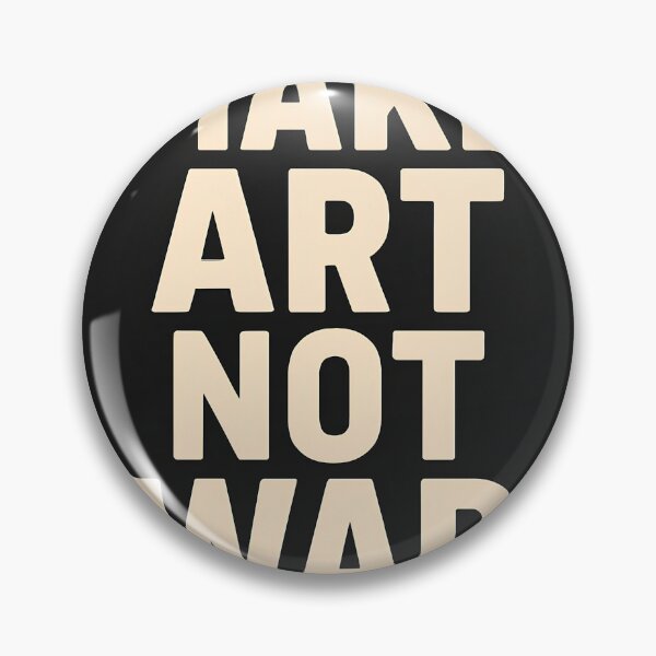 Item preview, Make Art Not War – Inspiring Peaceful Protest Design designed and sold by TheAbayArt.