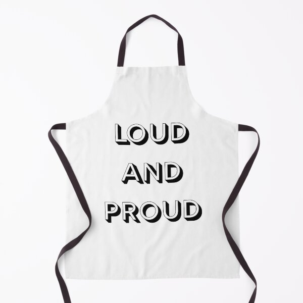Item preview, Loud and Proud | Bold Typography Autism & Neurodiversity Support Sticker designed and sold by TheABAclub.