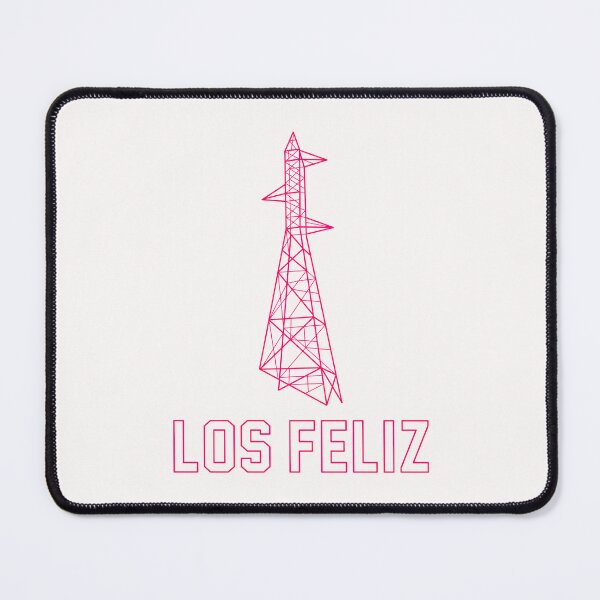 Item preview, Los Feliz Transmission Tower / Deep Pink / White Background designed and sold by PEK1787.