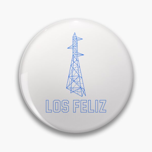 Item preview, Los Feliz Transmission Tower / Blue / White Background designed and sold by PEK1787.