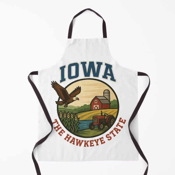 Item preview, Iowa - The Hawkeye State designed and sold by GnuArt.