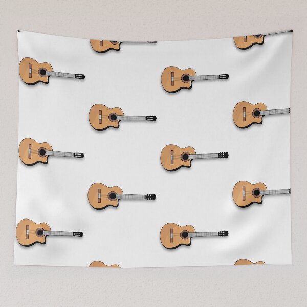 Item preview, Acoustic Guitar Illustration designed and sold by Nojom-.