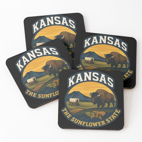 Item preview, Kansas- The Sunflower State designed and sold by GnuArt.