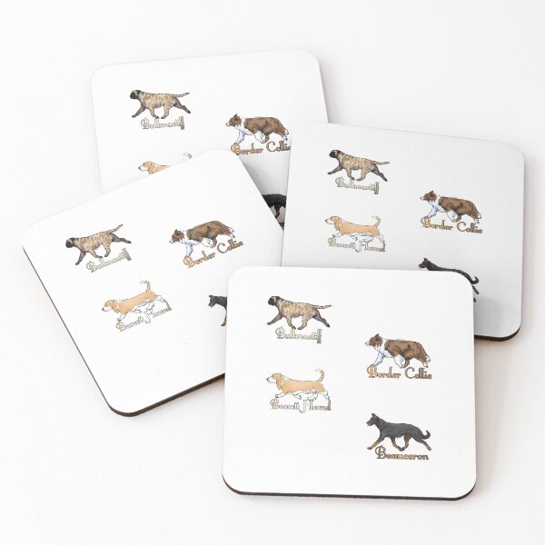 Item preview, B breeds: Beauceron, Bullmastiff, Basset Hound, Border Collie designed and sold by Rhia4rt.
