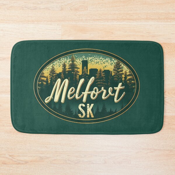 Item preview, Melfort SK Prairie Forest Skyline, Saskatchewan City Nature designed and sold by meganohm.