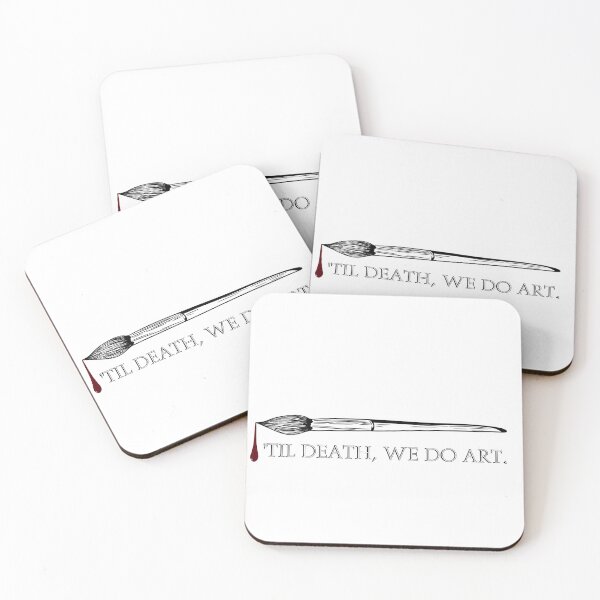 Item preview, 'Til Death, We Do Art designed and sold by Luka-and-Lux-Co.