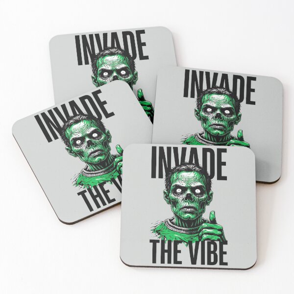 Item preview, Zombie - Invade The Vibe designed and sold by NightTimeJ.