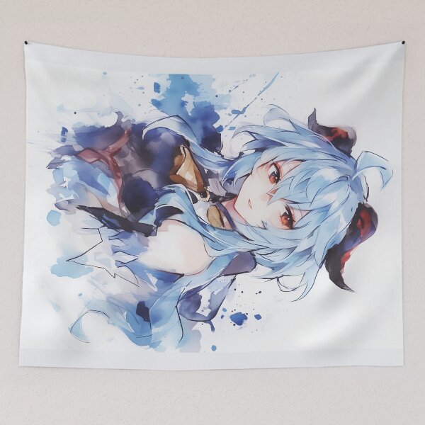 Item preview, Watercolor Ganyu designed and sold by SchellStation.