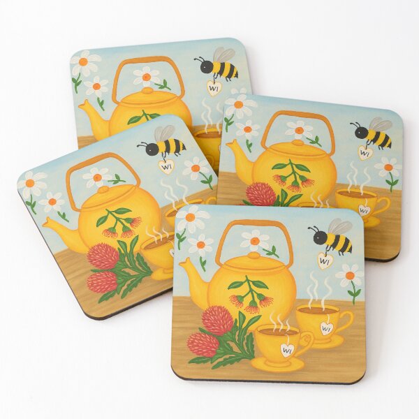Item preview, Tea for Two - Kitchen Korner  designed and sold by WhimsicalInkWA.