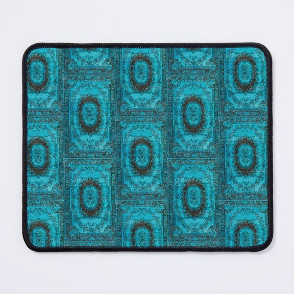 Item preview, Turquoise Persian rug designed and sold by GothicBohemian.