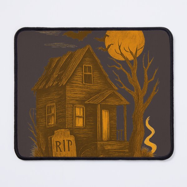 Item preview, Abandoned Halloween HouseMaison abandonnée designed and sold by Drawingshirts.