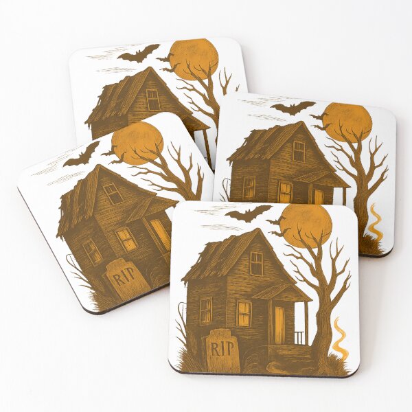 Item preview, Abandoned Halloween HouseMaison abandonnée designed and sold by Drawingshirts.