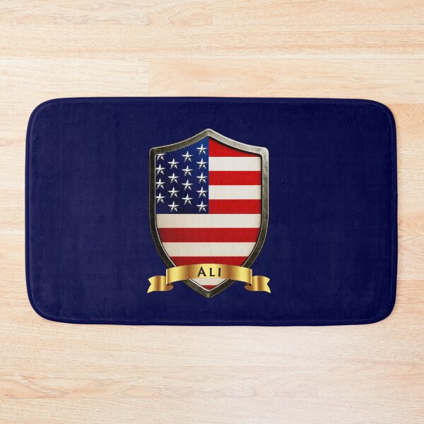 Item preview, Ali Family USA Shield, Stars & Stripes Heritage Symbol designed and sold by Highlandkings.