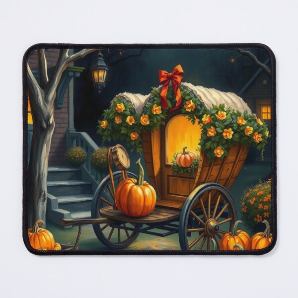 Item preview, Pretty Pumpkin Carriage Outside My Front Door designed and sold by Soxybabe12.