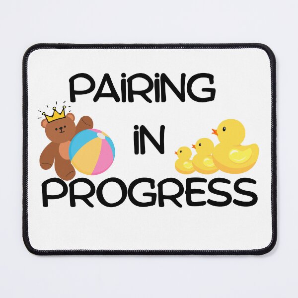 Item preview, Pairing in Progress | Cute ABA Therapy RBT Sticker Shirt Mug designed and sold by TheABAclub.