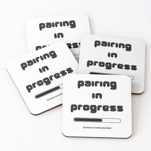 Item preview, Pairing in Progress Loading Bar | ABA RBT Funny Therapist Sticker Shirt Mug designed and sold by TheABAclub.