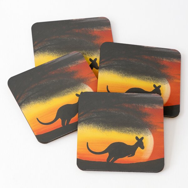 Item preview, Iconic Australia - Kangaroo  designed and sold by WhimsicalInkWA.