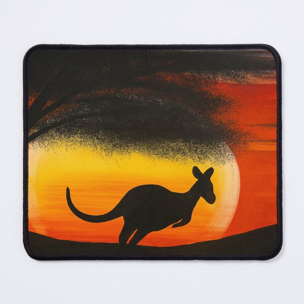 Item preview, Iconic Australia - Kangaroo designed and sold by WhimsicalInkWA.