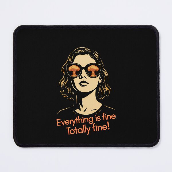 Item preview, Everything’s Fine Apocalyptic Tee | Humor designed and sold by SoundStyleShop.