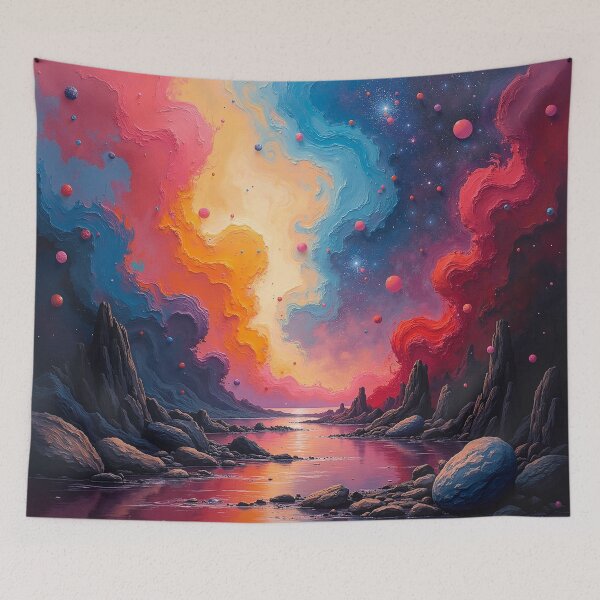 Item preview, Abstract Vibrant Cosmic Landscape designed and sold by JonelleTshirts.