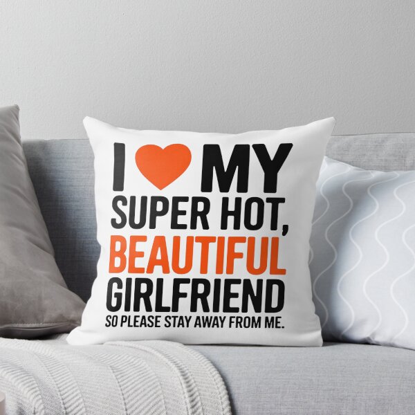 Item preview,  Vintage Humor Saying Protective Boyfriend Loves Pretty Girlfriend,Proud Boyfriend Quote Funny Hot Girlfriend Relationship Humor designed and sold by PrintMod.