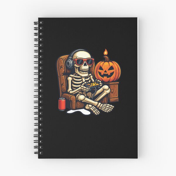 Item preview, Halloween Skeleton Gamer Video Gaming  designed and sold by BRVART.