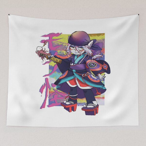 Item preview, Kon Kusuriuri and his sword designed and sold by Zaa.