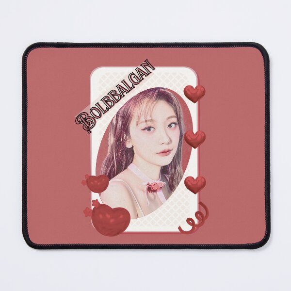Item preview, BOL4 Kpop Solo Artist Card Red Aesthetic Collage Design designed and sold by AJUNICE STUDIO.
