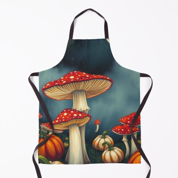 Item preview, Pumpkins And Mushrooms At Nightfall designed and sold by Soxybabe12.
