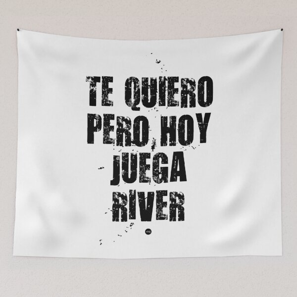 Item preview, I love you but today River Plate (fc) is playing. designed and sold by XUSRedbubble.