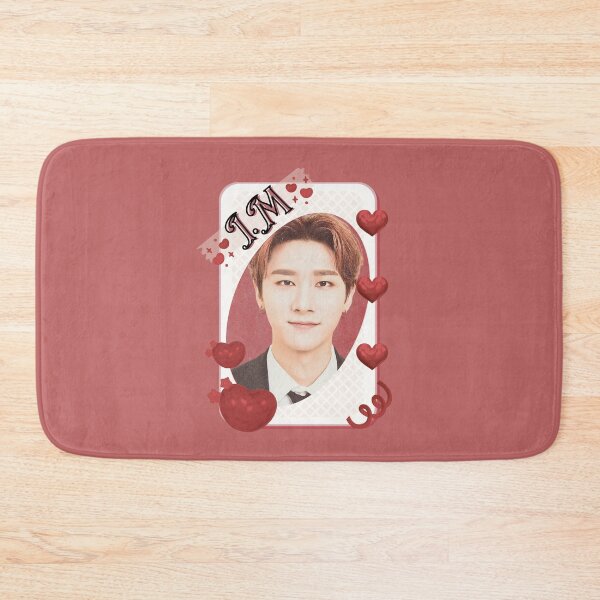 Item preview, I.M (Im Changkyun) Monsta X Kpop Solo Artist Card Red Aesthetic Collage Design designed and sold by AJUNICE STUDIO.