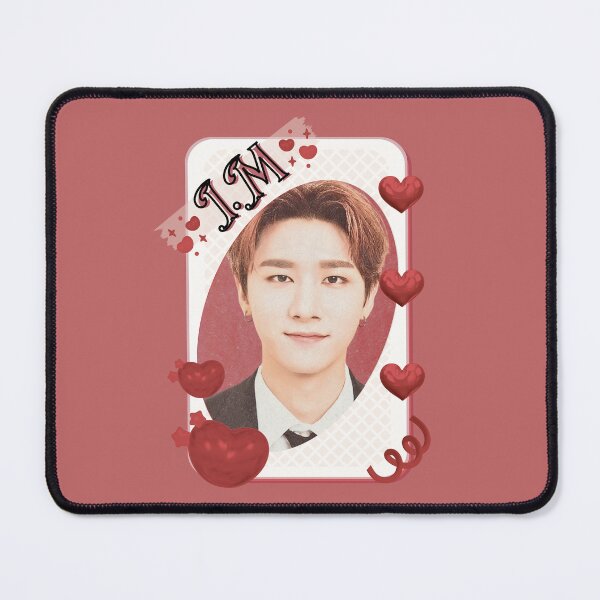 Item preview, I.M (Im Changkyun) Monsta X Kpop Solo Artist Card Red Aesthetic Collage Design designed and sold by AJUNICE STUDIO.