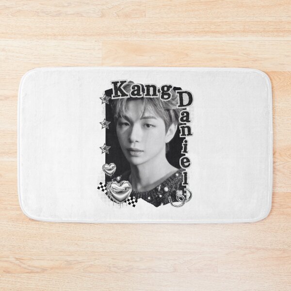Item preview, Kang Daniel Kpop Solo Artist Black and White Collage Digital Art Portrait designed and sold by AJUNICE STUDIO.